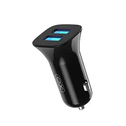 Зарядний пристрій XO TZ10 2.4A/2 USB + Micro USB Black (XO-TZ10-MC-BK) - мініатюра 2