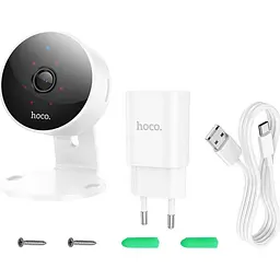 IP-камера для відеоспостереження Hoco D7 Indoor HD (6942007643580) [146418] - мініатюра 6