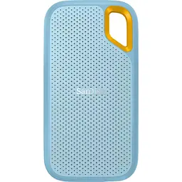 Зовнішній SSD накопичувач SanDisk Extreme Portable V2 4TB Sky Blue (SDSSDE61-4T00-G25B) [139105]