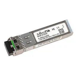 Інтерфейсний модуль SFP MikroTik S-55DLC80D, 1.25G SM 80km 1550nm - мініатюра 2