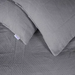 Підковдра MirSon №20-02 Waffle Gray 110х140 см сіра (2200011032979) - мініатюра 7