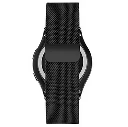Міланський сітчастий ремінець Primo для годинника Samsung Gear S3 Classic SM-R770/Frontier RM-760 Black - мініатюра 2