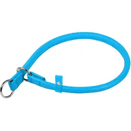 Нашийник-зашморг Waudog Glamour з QR паспортом, ривковий (4823089301884)