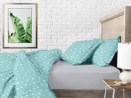 Набір наволочок Cosas Mint starfall 50х70 см м'ятний (SetPillow_StarfallMint_50х70) - мініатюра 3