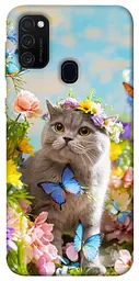 Чохол Demsky Spring cat для Samsung Galaxy M30s / M21