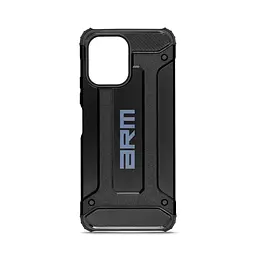 Чехол для Xiaomi Redmi 12 4G, Panzer, черный, противоударный, бронированный, милитари, панель-накладка, защита всего корпуса, защита дисплея и камеры, термополиуретан (TPU) + поликарбонат (PC), ArmorStandart (ARM70784)
