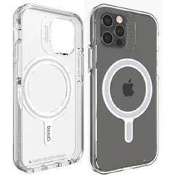 Оригінальний протиударний чохол Gear4 Crystal Palace MagSafe для iPhone 12 Pro Max (6.7") Clear (702007476)