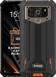 Мобільний телефон Sigma X-treme PQ55 Black Orange (4827798337929)