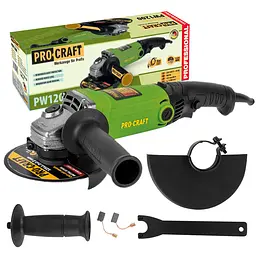 Кутошліфувальна машина Procraft PW1200 125 мм