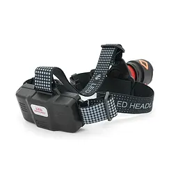 Налобний ліхтарик SY8503, Zoom, White+Red+Blue+White Hot, 4 режими, корпус метал, водостійкий, живлення від 2*18650, Type-C кабель, BOX - мініатюра 3