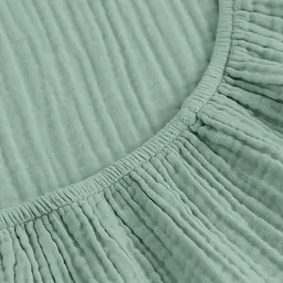 Простирадло на резинці муслін Cosas Ashmint 200х200х20 см (16Muslin_Ashmint_200x200x20) - мініатюра 4