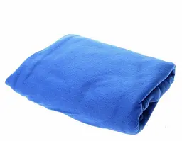 Теплий плед із рукавами флісовий Снаггі Ковдра-плед дитячий Snuggie 107х137 см синій