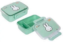 Контейнер для їжі дитячий ланч-бокс Miffy Bunny харчовий пластик 420 мл Yes (708833) - мініатюра 2