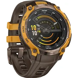 Смарт-годинник Garmin Instinct Crossover AMOLED Bronze/Sunburst (010-03398-01) [172568] - мініатюра 3