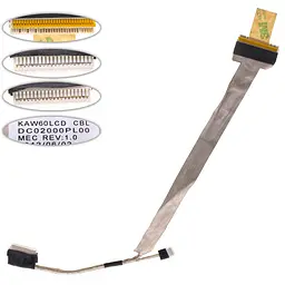 Шлейф матриці для ноутбука ACER (AS: 5241 5332 5516 5532 5732 EM: E430 E525 E627 E725) CCFL (DC02000PL00)