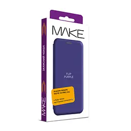 Чохол-книжка MAKE Xiaomi Redmi Note 14 Pro 4G Flip Purple - мініатюра 2