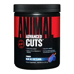 Жироспалювач Universal Nutrition Animal Cuts Powder, 42 порції для спалювання жиру - Чорничне морозиво