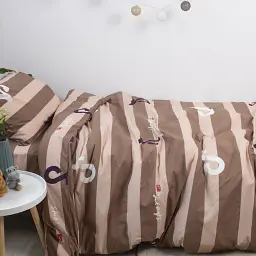 Постільна білизна ТЕП Soft dreams Line Brown 50x70 см підліткова (2-00886_26455) - мініатюра 2