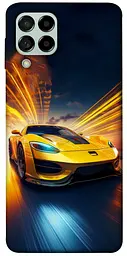 Чохол Demsky Yellow Porsche для Samsung Galaxy M53 5G