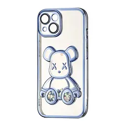 Чохол Shining Bear Case Protected Camera iPhone 15 Blue