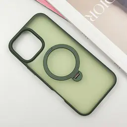 Чохол Ummi Colorful with MagSafe HQ Ring для Apple iPhone 16 Pro (6.3) Green - мініатюра 2