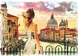 Пазл Art Puzzle Вид на Венецію 1500 ел. (5381) - мініатюра 2