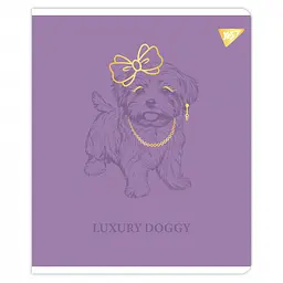 Набір зошитів для записів А5 Yes Luxure doggy 24 аркуша в клітку 10 шт. (767539) - мініатюра 2