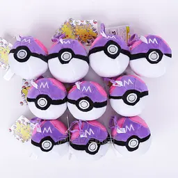 М'яка іграшка-брелок Pokemon Go Покебол Рokebol 8 см в асортименті (1216570548) - мініатюра 3