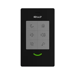 Аудіодомофон SP-03 Black BAS-IP (86-00017)