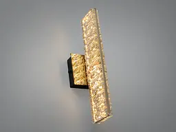 Бра настінне LED Diasha D88010/B-320G, 8 Вт, золото, кришталь - мініатюра 2