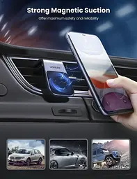 Автотримач для телефона Ugreen LP290 Waterfall Magnetic Phone Holder - мініатюра 3