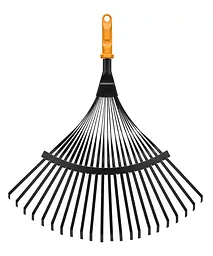 Граблі сталеві віялові Fiskars OneClick 42 см (1080675)