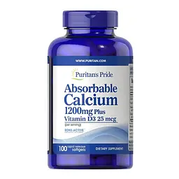 Абсорбуючий кальцій Absorbable Calcium - 100 softgels