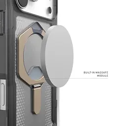 Чохол UAG для iPhone 17 Pro Max, Plasma XTE MagSafe, Ash/Titanium teh0019552 - мініатюра 2