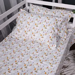 Комплект постільної білизни MirSon Фланель 018 Unicorn сірий 110х140 см (2200009656019) - мініатюра 3