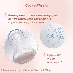 Пляшечка для годування Chicco Perfect Easy силіконова, від 0+ міс. повільний потік 240 мл, (20252.10) - мініатюра 4