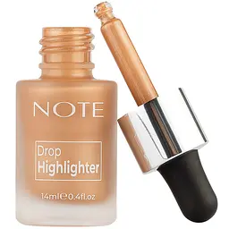 Хайлайтер Note Cosmetique Drop Highlighter №02 Charming Desert рідкий 14 мл - мініатюра 2