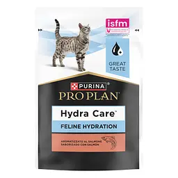 Уцінка. Набір вологий додатковий корм для дорослих котів Purina Pro Plan Hydra Care для збільшення споживання рідини з лососем 75 г х 10 шт.  - мініатюра 4