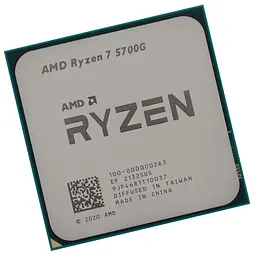 Процесор AMD Ryzen 7 5700G (100-100000263BOX) (Socket AM4, 16T, 4.6 ГГц, Box) - мініатюра 2