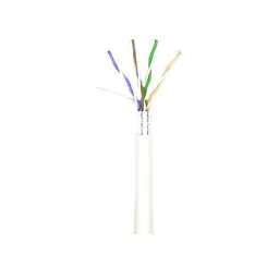 Кабель витая пара FTP 5 е OK-Net КПВЭ-ВП (100) FTP, CAT 5 е, 4 х 2 х 0.48, бухта 305 м (49577)