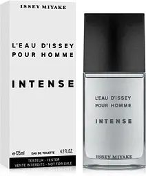 Оригінал Issey Miyake L'Eau Dissey Pour Homme Intense 125 мл ТЕСТЕР туалетна вода