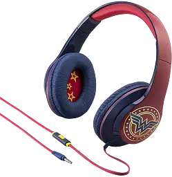 Гарнітура eKids iHome Warner Bros Wonder Woman Red (RI-M40WW.FXV7)