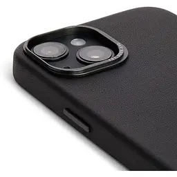 Оригінальний шкіряний чохол Decoded Leather Case MagSafe для Apple iPhone 13 (6.1") Black - мініатюра 4