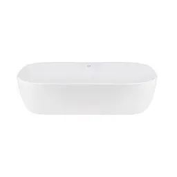 Умивальник Qtap Robin накладний прямокутний 610x400x145 мм White + донний клапан PU02, Білий - мініатюра 3