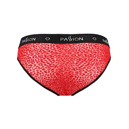 Чоловічі напівпрозорі труси Passion 031 SLIP MIKE XXL/XXXL Red, під леопард - мініатюра 6