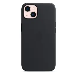 Чохол шкіряний Leather Case MagSafe MM183ZE/A (Original) для Apple iPhone 13 (6.1") Black - мініатюра 9