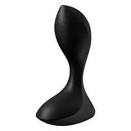 Анальная пробка с вибрацией Satisfyer Backdoor Lover, 11,5х3,3 см, черная - миниатюра 3