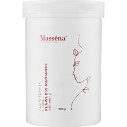 Альгінатна маска Massena Flawless Radiance Бездоганне сяйво відбілююча 300 г