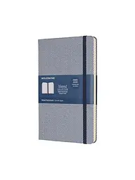 Записник Moleskine Blend 17 середній, Лінійка Синій Канва (LCBD02QP060B)