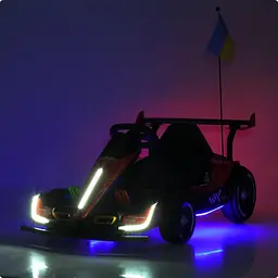 Дитячий електричний автомобіль Bambi 24V одномісний до 50 кг Жовтий (DE-169-E-933) - мініатюра 11